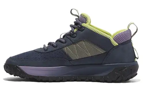 Timberland Slip Resistant Abrasion Resistant Low top Outdoor Shoes Women's Blue Purple