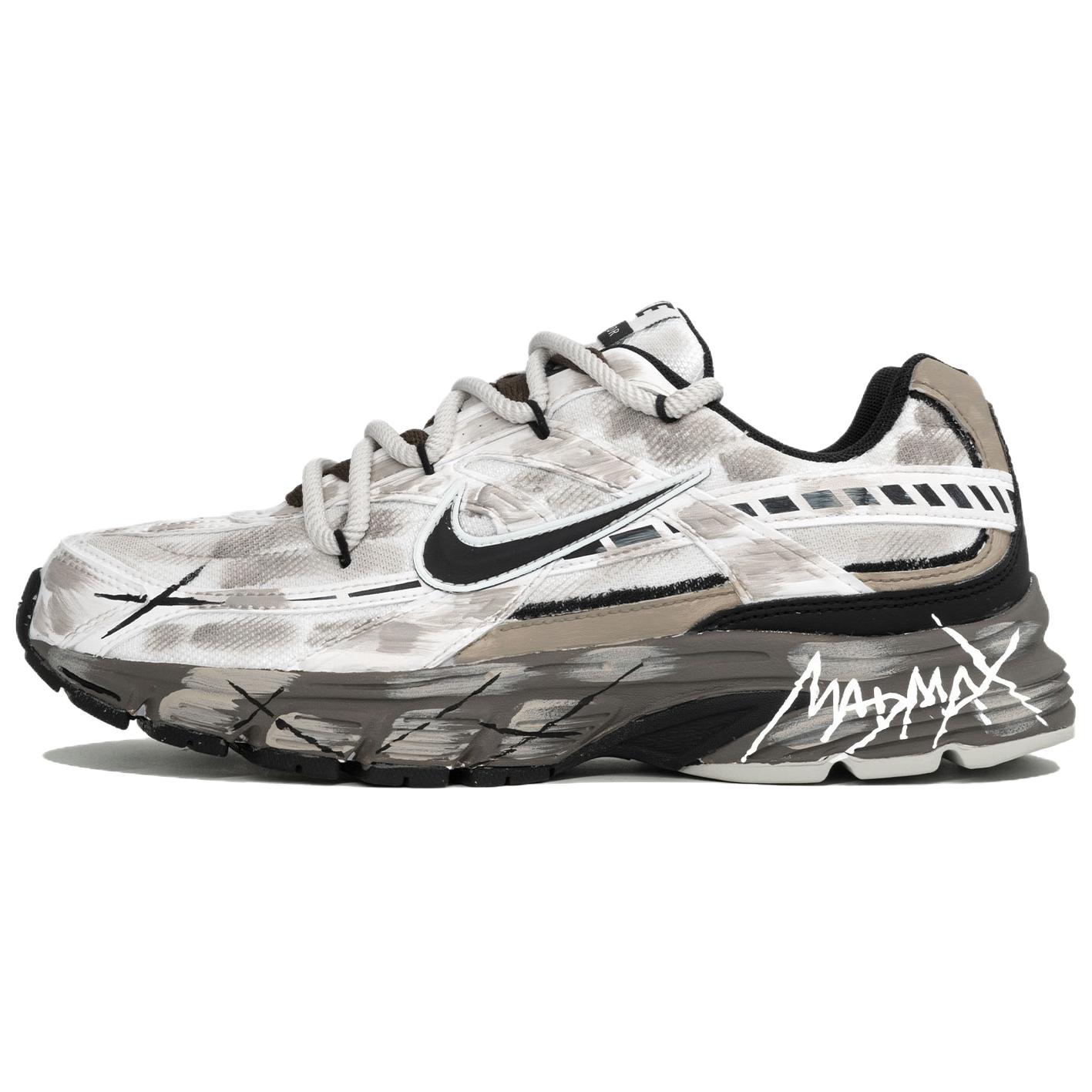 Nike Initiator Slip Resistant Abrasion Resistant Low top Running Shoes Men’s Gray Brown