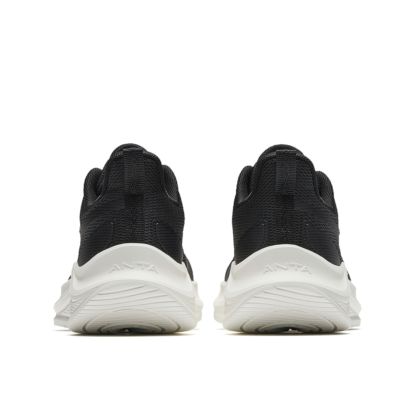 Anta Fabric Low top Running Shoes Women’s Basic Black/Ivory White