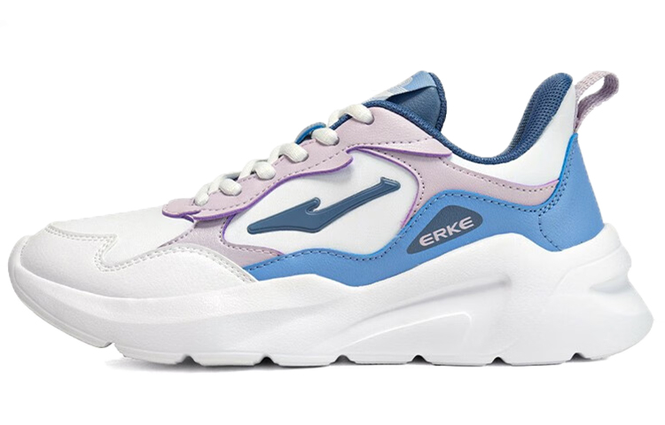 Erke Low top Running Shoes Women’s White Blue Purple