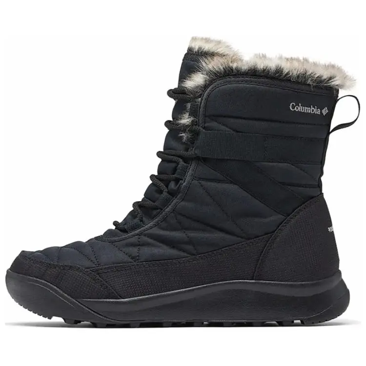 Columbia Outdoor Life Thermal Comfortable Short Outdoor Boots Women's Black