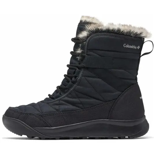 Columbia Outdoor Life Thermal Comfortable Short Outdoor Boots Women's Black