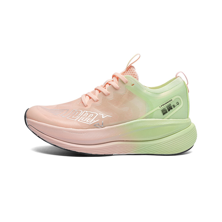 LPMX Running Shoes Unisex Low Top Cherry Blossom Green