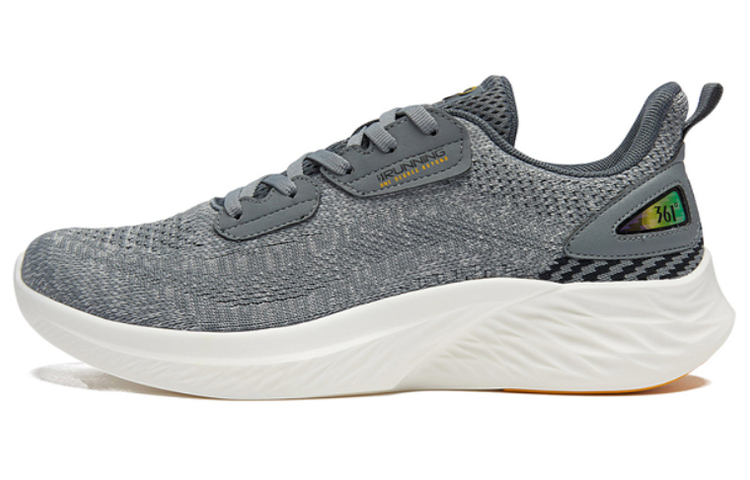 361° Soft Sole Lightweight Low top Running Shoes Men’s Gray Yellow