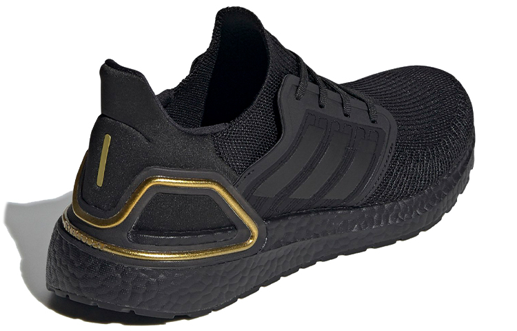 Мужские кроссовки adidas ULT (черно-золотые) — Чёрный / золотой — фото 4
