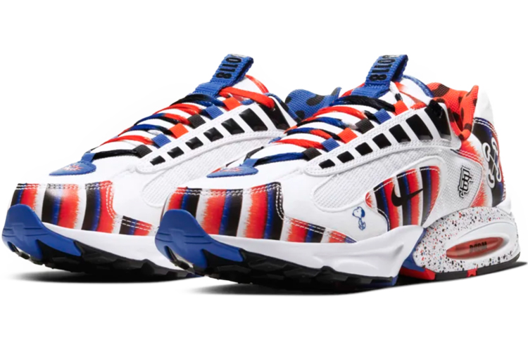 Кроссовки Nike Air Max Triax 96 "Doernbecher" (бело-красно-синие) — фото 3