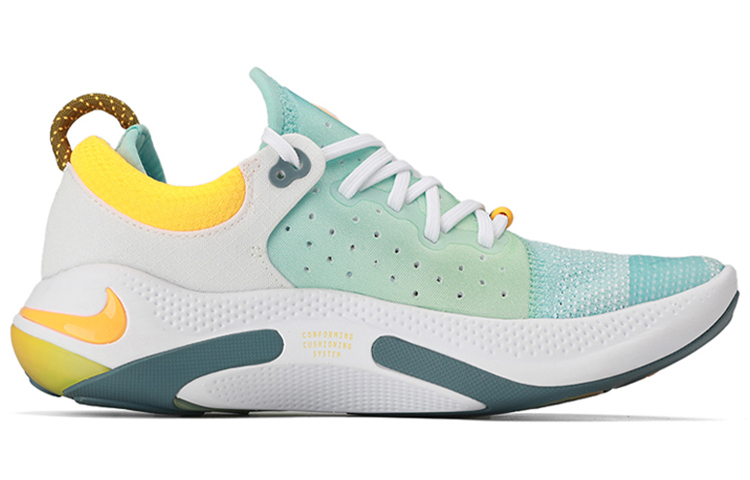 Женские кроссовки Nike Joyride Run 2 FK (бело-голубые) — Белыйсиний — фото 2