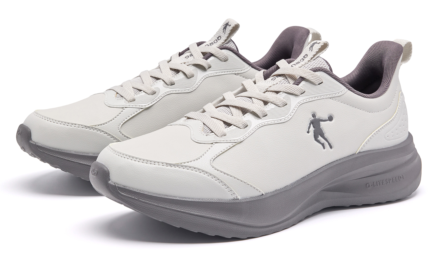 QIAODAN Cushioning Slip Resistant Abrasion Resistant Breathable Lightweight Rebound Low top Q LITESPEED Technology