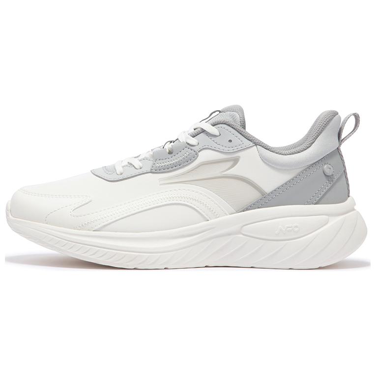 361° SoftStep 3.0 Synthetic Leather Abrasion Resistant Low top Running Shoes Men’s White Gray
