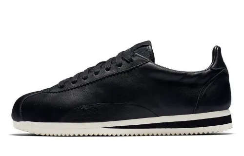 Nike Classic Cortez Premium Swooshless Black