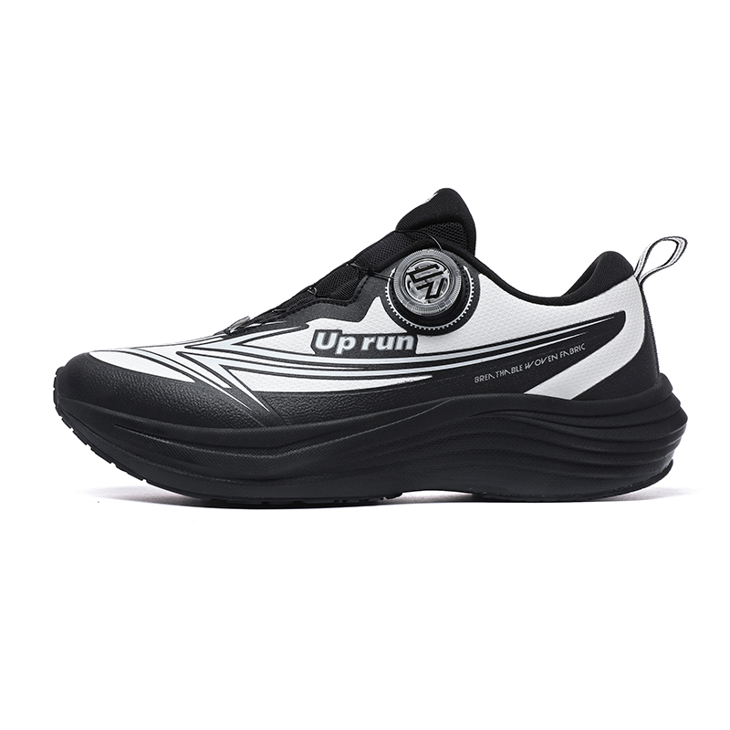 Up Run Running Shoes Men’s Black White