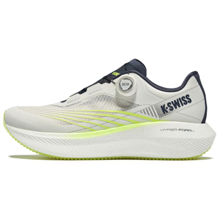K·SWISS Fabric Low top Running Shoes Men’s White Green