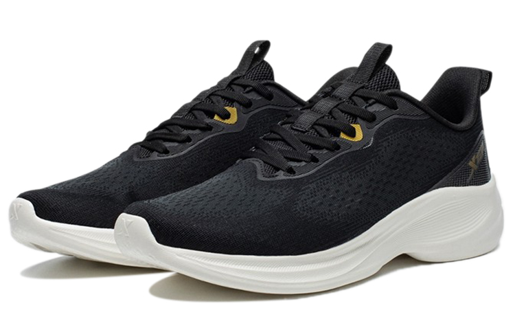 XTEP Casual Textile, Synthetic Leather Cushioning Slip Resistant Abrasion Resistant Breathable Rebound