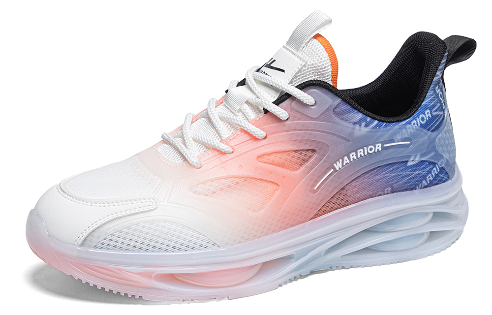 WARRIOR Feather Wings Collection Running Shoes Men’s Low Top Black, Blue, Orange