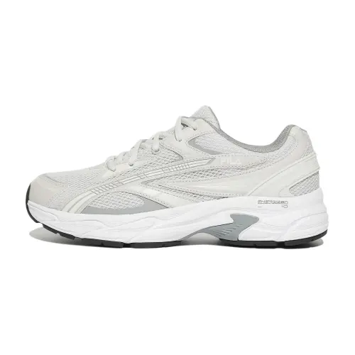 FILA Abrasion Resistant Abrasion Resistant Low top Running Shoes Unisex Gray White