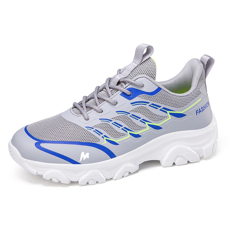 TANSENLANG Low top Outdoor Casual Shoes Men’s Gray Blue