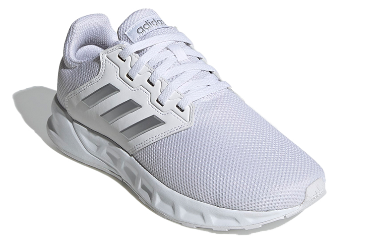 Женские кроссовки adidas Showtheway (бело-серые) — фото 2