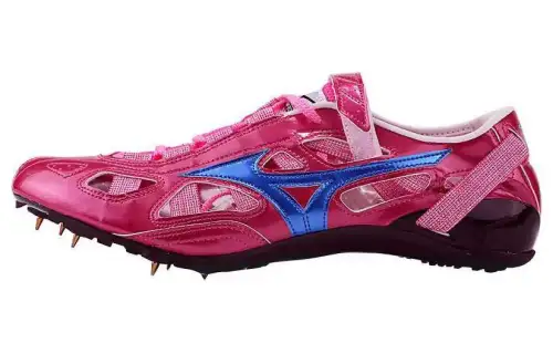 Mizuno Cushioning, Wear Resistant Low top Running Shoes Unisex Pink