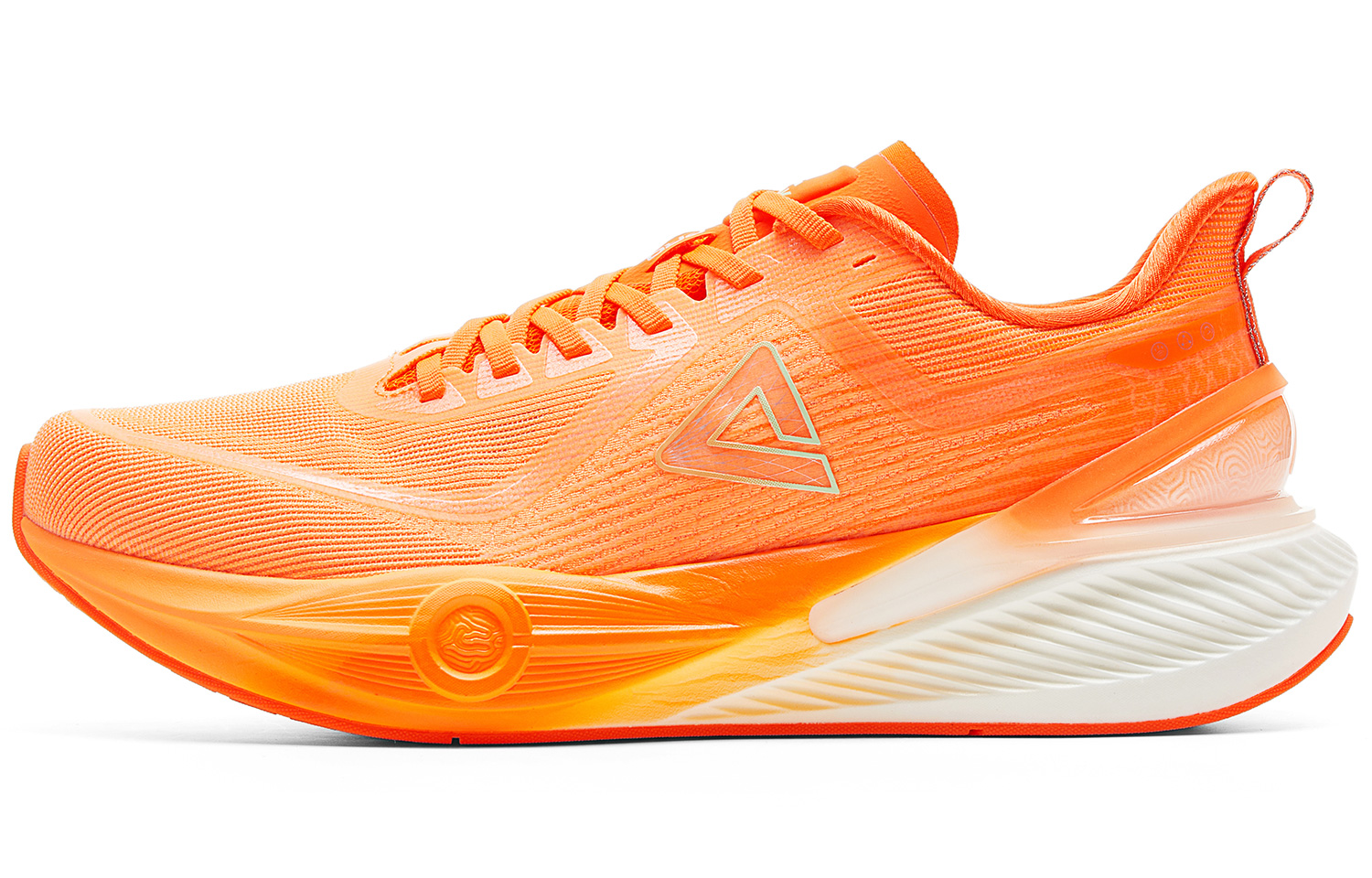 PEAK Taichi 7.0 PRO Cushioning Slip Resistant Abrasion Resistant Low top Training Running Shoes Men’s Flame Orange