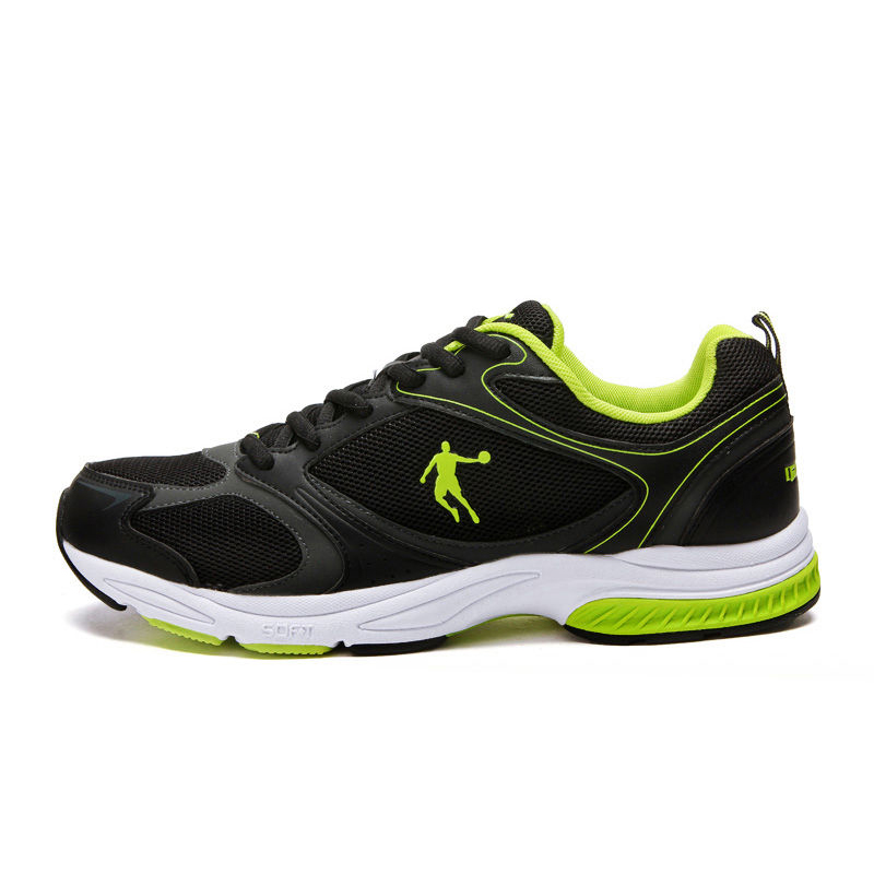 QIAODAN Slip Resistant Abrasion Resistant Breathable Lightweight Breathable And Lightweight Low top Running Shoes Men’s