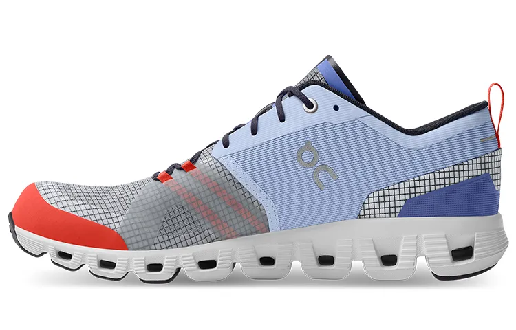 On Cloud X 1 Lightweight Textile, Leather Cushioning Abrasion Resistant Breathable Low top Running Shoes Men's