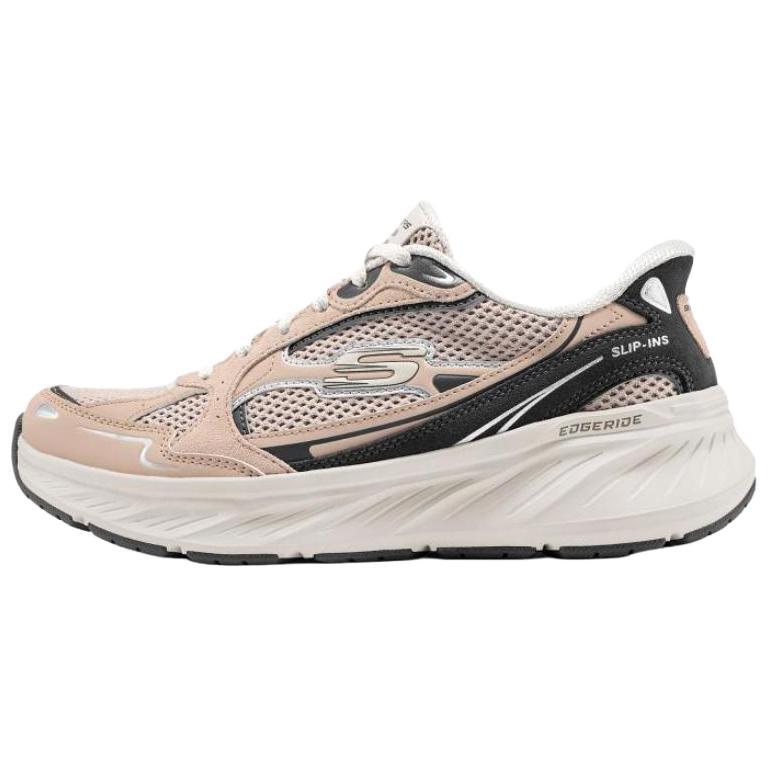 Skechers Edgeride Cushioning Breathable Lightweight Low top Casual Running Shoes Women’s Pink