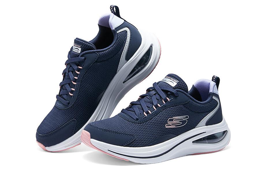 Skechers Comfortable Mesh Cushioning, Wear Resistant Low top Running Shoes Women’s Blue