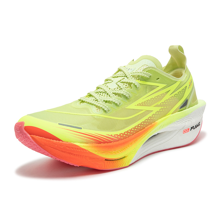 361° Flame 3 .5 Slip Resistant, Abrasion Resistant, Breathable Low top Full Length Carbon Plate Marathon Running Shoes