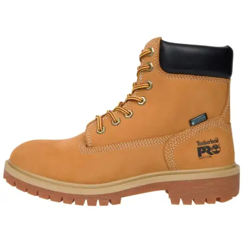 Timberland Top Grain Pig Leather Waterproof Abrasion Resistant Cushioning Short Outdoor Boots Women's Brown