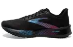 Brooks Hyperion Tempo Cushioning, Wear Resistant Low top Casual Running Shoes Women's Black Blue Red