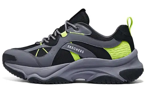 Skechers Street Low top Running Shoes Men's Gray Black