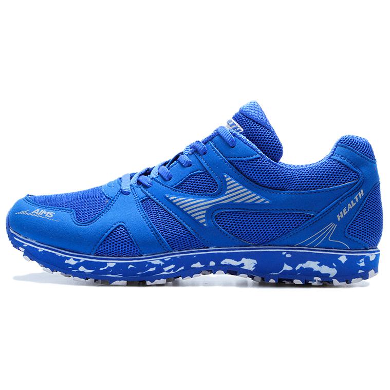 HEALTH Cushioning, Wear Resistant Low top Running Shoes Unisex Blue White