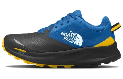 THE NORTH FACE Vective Enduris 3 Comfortable Slip Resistant Abrasion Resistant Low top Running Shoes Men's Black Blue