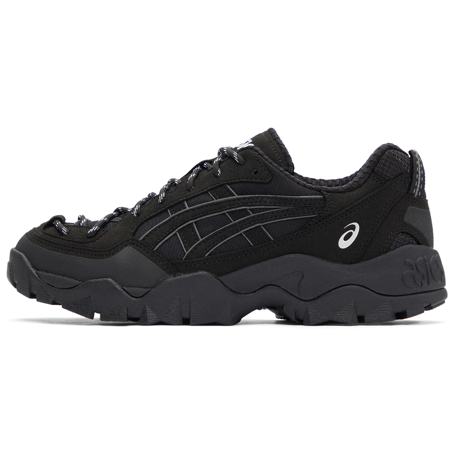 ASICS．．．アシィクス...BＬAXE ASICS GEL PICKAX Outdoor Shoes Unisex Eclipse Black 1203A746-001