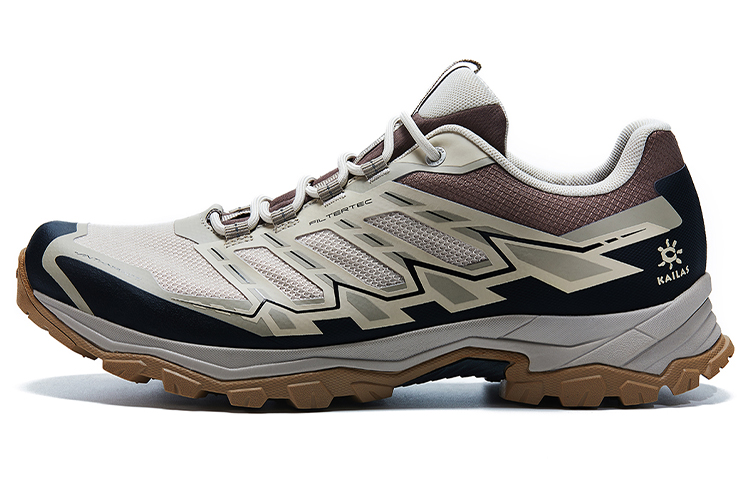 KAILAS Textile, TPU Abrasion Resistant Waterproof And Breathable Coverage Balance Low top Running Shoes Men’s Sandstone