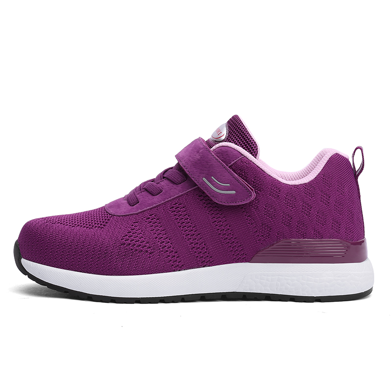 SMDXDMS Dad Shoes, Mom Shoes Spring Summer Elderly Shoes Fleece Lined Comfortable Versatile