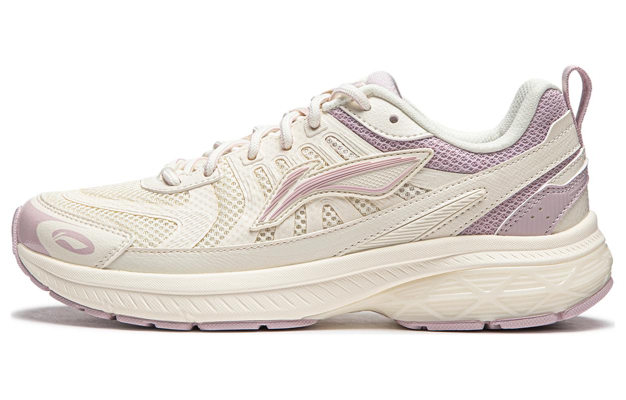 Li Ning Fuyao 1.0 V3 Cushioning Low top Casual Running Shoes Women’s White Purple