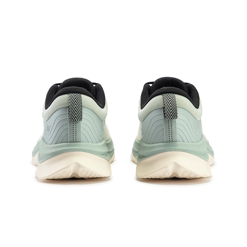 361° Cushioning Breathable Low top Casual Running Shoes Men’s Beige Green