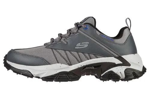 Skechers Arch Fit Running Shoes Men's Low Top Gray
