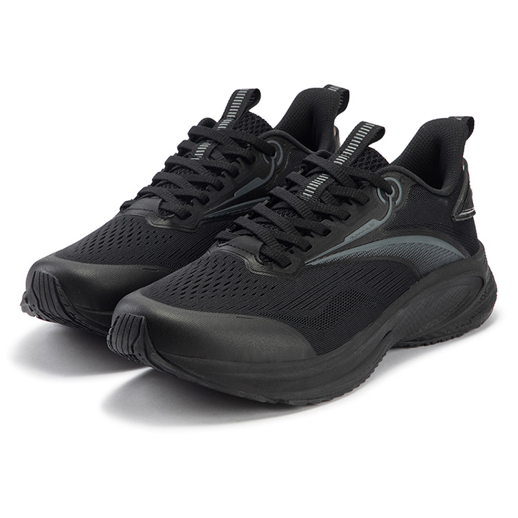 361° Swift Speed Cushioning Lightweight Low top Running Shoes Men’s Obsidian Black
