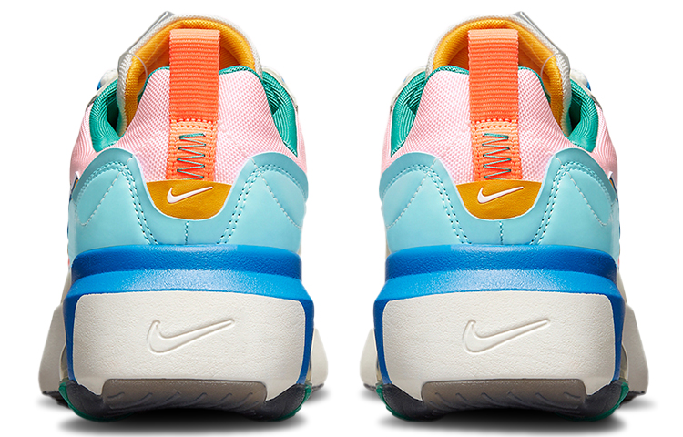 Женские кроссовки Nike Air Max Verona (бежево-разноцветные) — Бежевый / зелёный / синий / жёлтый / розовый — фото 5