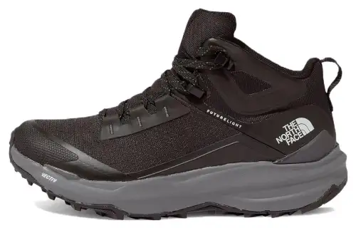 THE NORTH FACE Vectiv Exploris Comfortable Slip Resistant Abrasion Resistant Mid top Outdoor Shoes Unisex Black