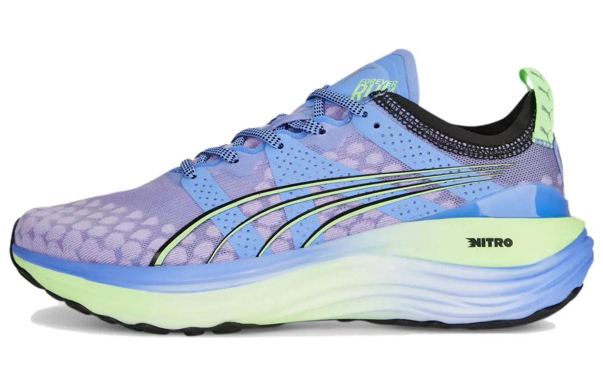 PUMA ForeverRun Nitro 'Elektro Purple Fizzy Lime' Women's