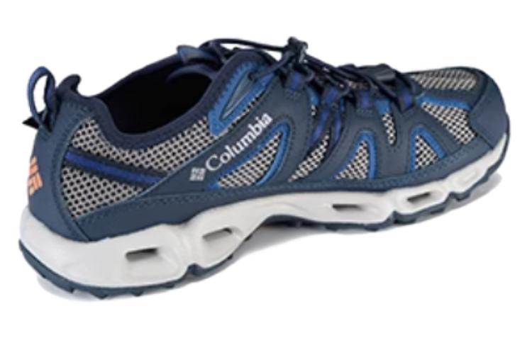Columbia CREEL Fashion Cushioning Slip Resistant Abrasion Resistant Low top Outdoor Shoes Men’s Blue Gray