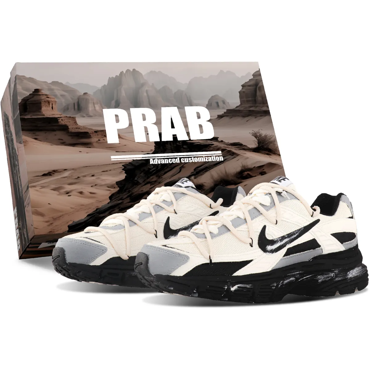 Nike Initiator Cushioning Breathable Support Low top Running Shoes Unisex Beige