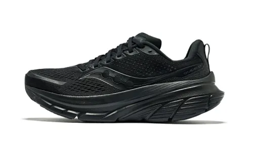 Saucony GUIDE 17 Breathable Low top Training Long Distance Running Shoes Men's Black