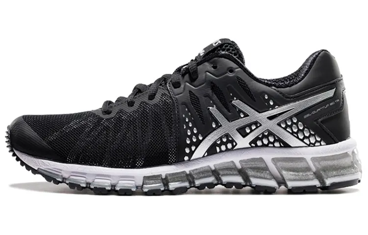 ASICS Gel Quantum 180 Versatile Textile, Synthetic Leather Abrasion Resistant Breathable Low top Running Shoes Women's