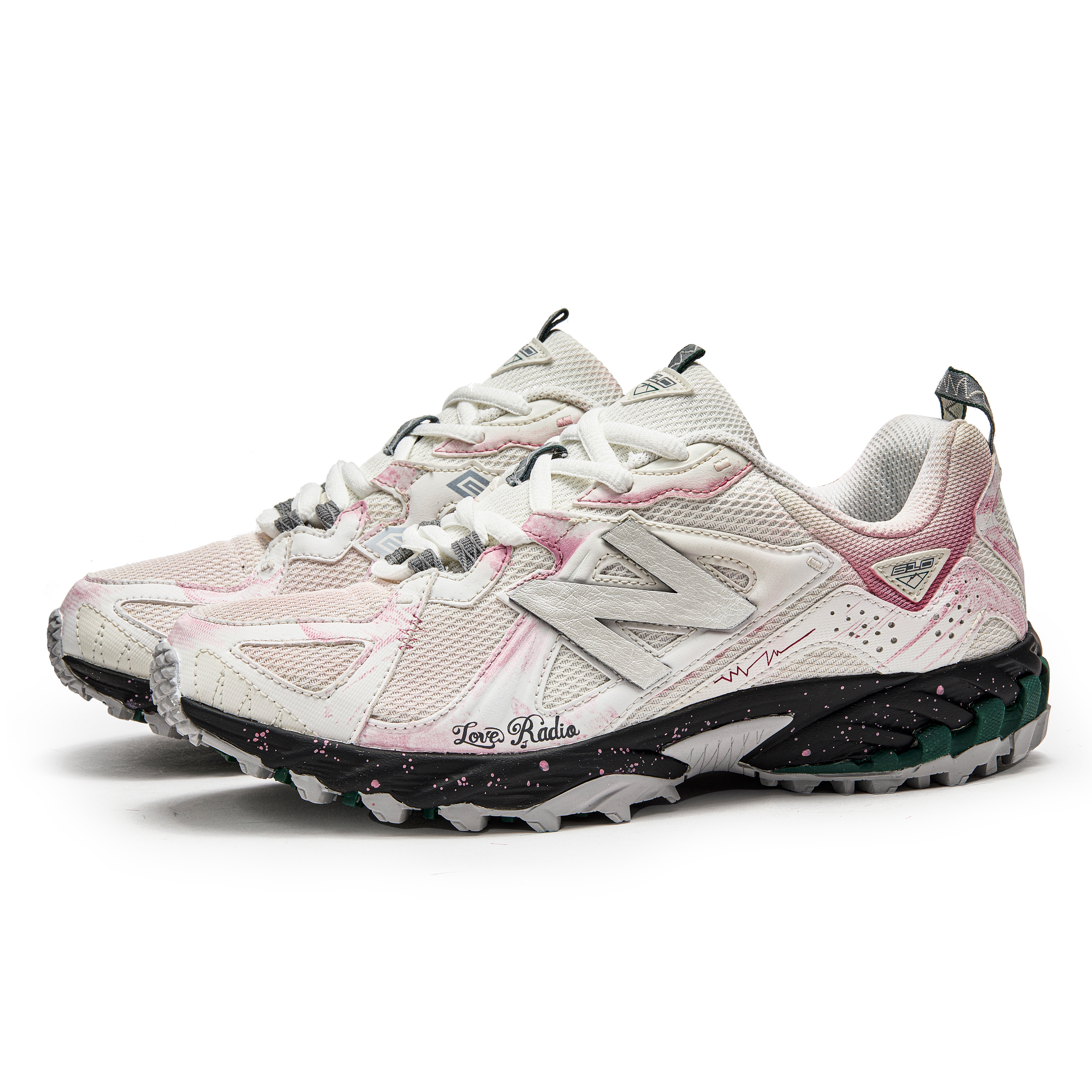 New Balance 610T Da Vinci Custom, Confession Book, Love Emergency Cushioning Slip Resistant Cushioning Slip Resistant