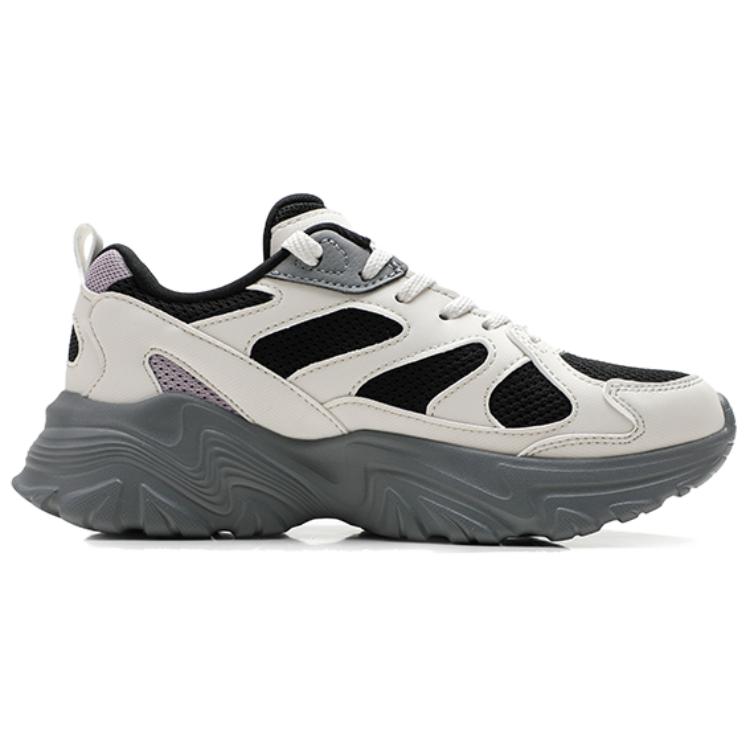 XTEP Cushioning Slip Resistant Breathable Low top Outdoor Shoes Women’s White Sand Gray Black Bellflower Purple