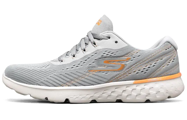 Skechers Go Run 400 Low top Training Running Shoes Men's Gray Orange